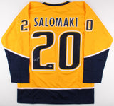 Miikka Salomaki Signed Predators Jersey (Beckett) Playing career 2010-present