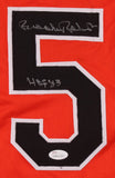 Brooks Robinson Signed Baltimore Orioles Jersey (JSA) Inscribed HOF 83