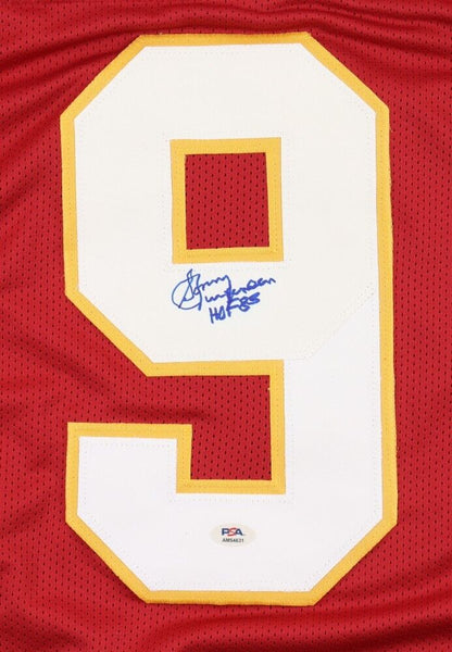 Sonny Jurgensen Autographed Redskins Logo Football w/ HOF-Beckett W Ho –  The Jersey Source