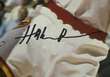 Hakeem Olajuwon Autographed/Signed Houston Rockets 16x20 Photo Beckett 46523