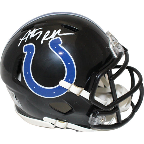 Anthony Richardson Autographed/Signed Indianapolis Colts Mini Helmet FAN 46662