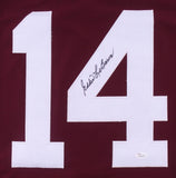 Eddie LeBaron Signed Washington Redskins Jersey (JSA COA)NFL Rookie ot Year 1952