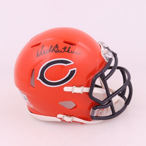 Dick Butkus Signed Chicago Bear Mini Helmet (Beckett) 1979 Hall of Fame Inductee