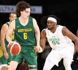 Josh Giddey Signed Team Australia Jersey (PSA COA) #6 Overall Pick 2020 Draft