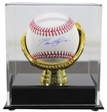 Rangers Max Scherzer Authentic Signed Manfred Oml Baseball w/ Case MLB & BAS