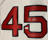 Pedro Martinez Autographed Boston Red Sox 2004 World Series Nike Jersey JSA COA