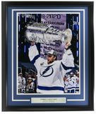 Andrei Vasilevskiy Signed Framed 16x20 Tampa Bay Lightning Trophy Photo Fanatics