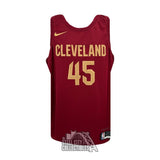 Donovan Mitchell Autographed Cleveland Nike Swingman Basketball Jersey -Fanatics