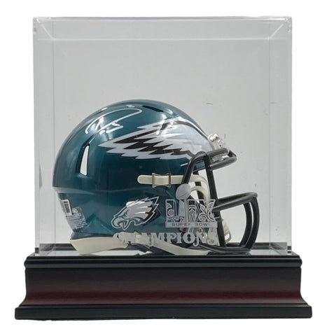 Darius Slay Signed Philadelphia Eagles Mini Helmet BAS w/ Super Bowl 59 Case