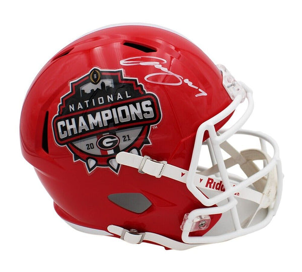 Quay Walker Signed Georgia Bulldogs Speed Full Size National Championship Helmet