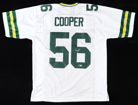 Edgerrin Cooper Signed Packers Jersey (Beckett) Green Bay's 2024 2nd Rnd Pk/ LB