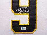 Saints Drew Brees Autographed Framed White Nike Jersey Beckett QR #BJ04147