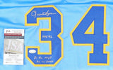 Rollie Fingers Signed Milwaukee Brewers Jersey (JSA COA) 1992 H.O.F/ 1981 AL MVP