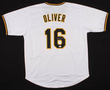 Al Oliver Signed Pittsburgh Pirates "Scoop" Jersey (JSA) 7xAll-Star 1.B. / O.F.