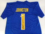 Quentin Johnston Signed San Diego Chargers Jersey (Beckett) 2023 1st Round Pck