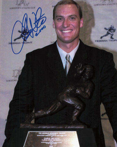 Chris Weinke Autographed Signed 8x10 Photo Florida State "2000" Heisman 230371