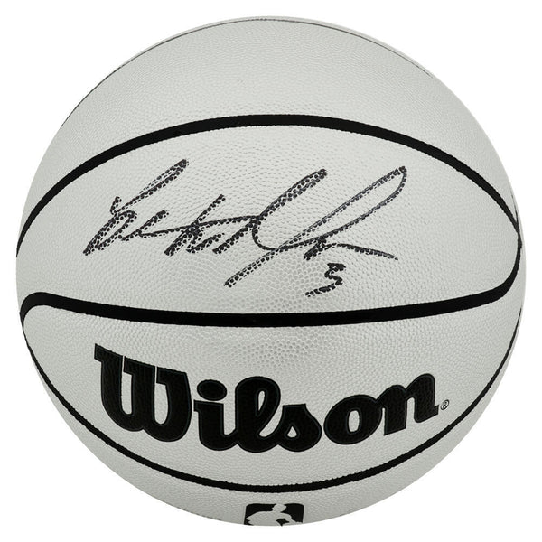 Ben Wallace Signed Wilson Platinum Full Size NBA Basketball -(SCHWARTZ COA)