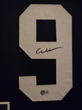 FRAMED GREEN BAY PACKERS CHRISTIAN WATSON AUTOGRAPHED SIGNED JERSEY BECKETT HOLO