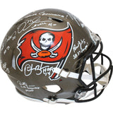 Super Bowl 37 Autographed Tampa Bay Buccaneers Pro TB Helmet HOF Beckett 48030