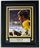 Bobby Orr Signed Framed 8x10 Boston Bruins Photo BAS