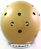 Lou Holtz Signed Notre Dame Schutt F/S Authentic Helmet w/ Insc- Beckett W *Blk