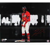 Ronald Acuna Jr Signed Atlanta Braves Unframed 16x20 MLB Photo - Celebrating