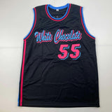 Autographed/Signed Jason Williams Miami Black Vice City Jersey Pristine PA COA