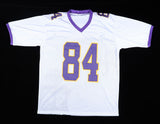 Randy Moss Signed Minnesota Vikings Jersey (JSA COA) Marshall Thundering Herd WR