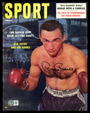 Carmen Basilio Autographed Signed Sport Magazine Beckett BAS QR #BH26942