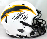 Joey Bosa Autographed LA Chargers F/S Lunar Authentic Helmet- Beckett W *Black