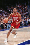 Robert Horry Signed Houston Rockets White Jersey (Beckett) 7xNBA Champion.