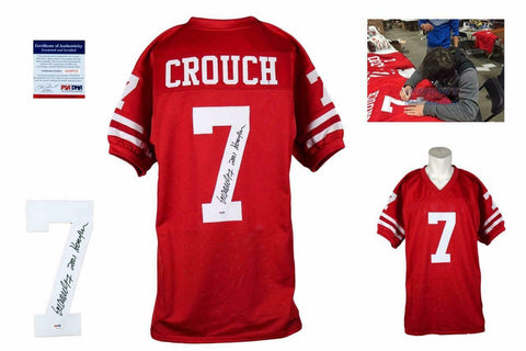 Eric Crouch Autographed SIGNED Jersey - Beckett - Red - 2001 Heisman