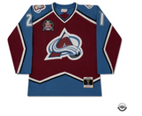 Peter Forsberg Autographed "2x SC Champs" Avalanche M&N Jersey UDA LE 21