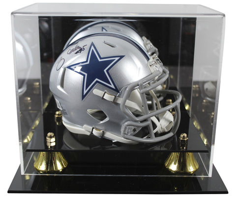 Cowboys Tony Casillas Authentic Signed Speed Mini Helmet W/ Case BAS Witnessed