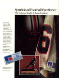 Barry Sanders Autographed 1988 Heisman Journal Magazine Beckett 47468