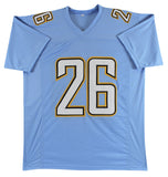 Asante Samuel Jr. Authentic Signed Powder Blue Pro Style Jersey JSA Witness