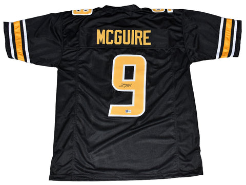 ISAIAH McGUIRE SIGNED AUTOGRAPHED MISSOURI TIGERS #9 BLACK JERSEY BECKETT