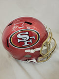 GEORGE KITTLE SIGNED SAN FRANCISCO 49ERS FLASH SPEED REPLICA HELMET BECKETT