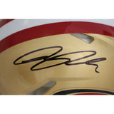 Ricky Pearsall Autographed San Francisco 49ers Pro Speed Helmet Beckett 47994