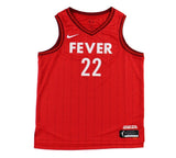 Caitlin Clark Signed Indiana Fever Nike Rebel Edition 2024 Red WNBA Jersey