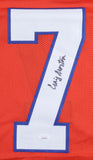 Craig Morton Signed Broncos Jersey (JSA COA) Orange Crush Starting QB 1979