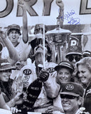 Richard Petty Signed 16x20 Nascar Champagne Photo JSA Hologram 37046