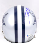 Deion Sanders Autographed Dallas Cowboys Mini Helmet- Beckett W *Blue