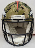 JOHN ELWAY SIGNED DENVER BRONCOS CAMO SPEED AUTHENTIC HELMET BECKETT