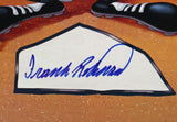 Frank Robinson Autographed Looney Tunes Baltimore Orioles Print JSA COA