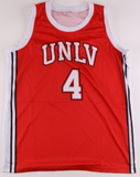 Larry Johnson Signed UNLV Running Rebels Jersey (CX by Steiner) #1 NBA Pick 1991