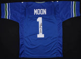 Warren Moon Signed Seattle Seahawks Jersey Inscribed "HOF 06" (JSA COA)