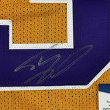 FRAMED Autographed/Signed SHAQUILLE SHAQ O'NEAL 33x42 LSU Yellow Jersey BAS COA