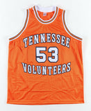 Bernard King Signed Tennessee Volunteers Jersey (PSA COA) 1977 1st Rd Pk NY Nets