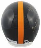 Steelers LB's (3) Lambert, Ham & Russell Signed Full Size Rep Helmet PSA Itp